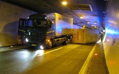 LKW-Unfall auf der A10 im Katschbergtunnel
