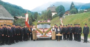 Übergabe und Weihe des Kleinrüstfahrzeuges