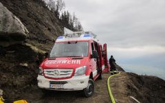 Waldbrandeinsatz am Plankogel in Göriach