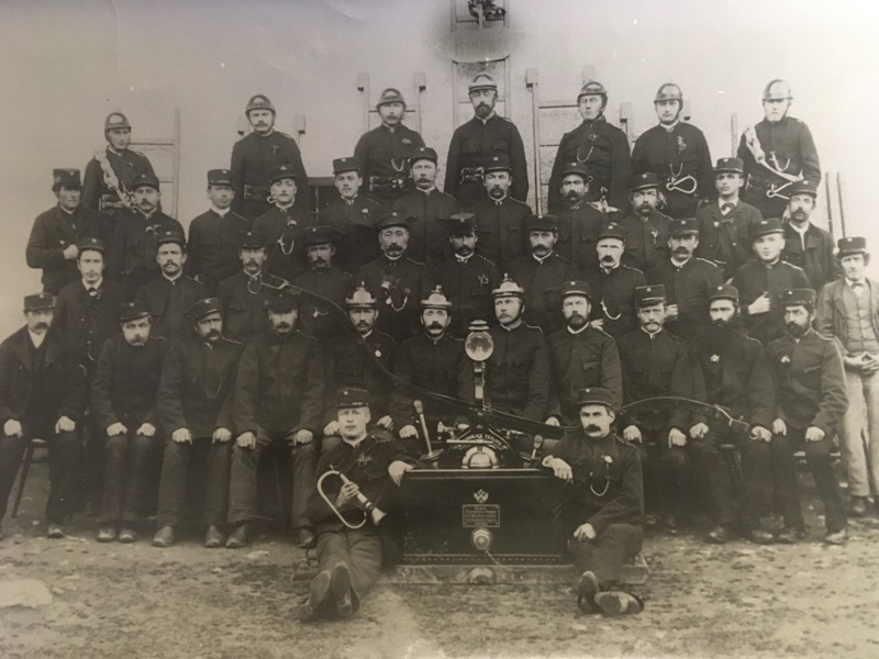 Mannschaftsfoto aus der Gründungszeit um 1890